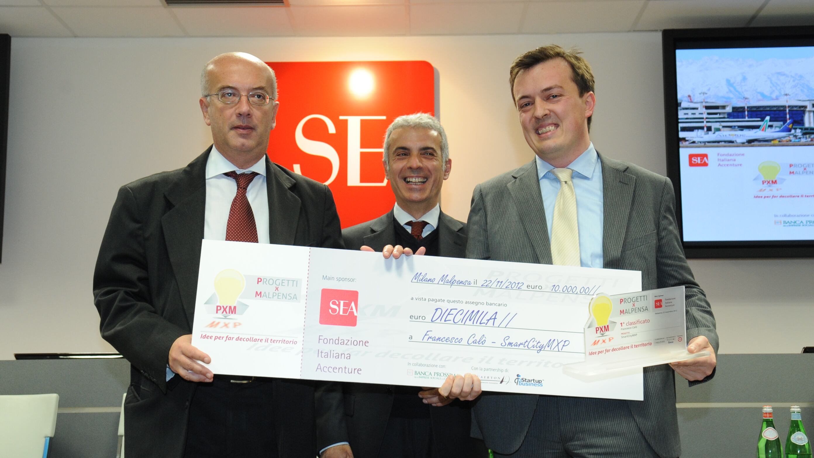 "Pxm-Progetti X Malpensa": primo premio a SmartCityMPX