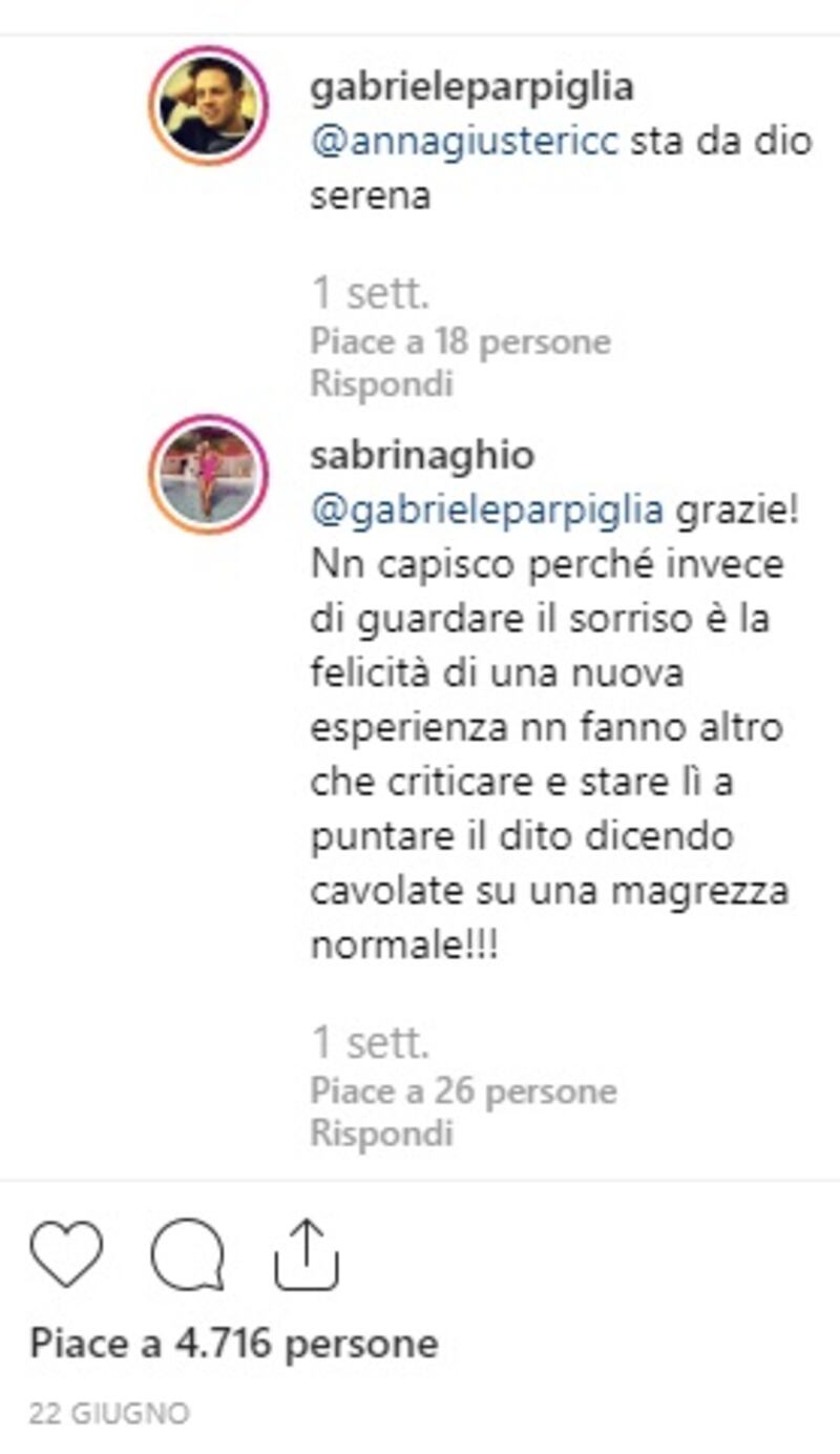 Sabrina Ghio social