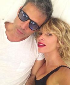 Alessia Marcuzzi seducente in bianco e nero  11