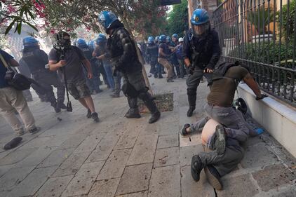 Scontri al G20 di Venezia  6