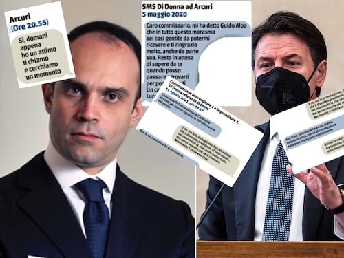Tutti gli sms sul caso Covid: così Di Donna agiva per Conte