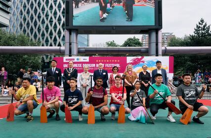 Il grande successo dell'Overseas Chinese Dragon Boat Festival di Manchester 3