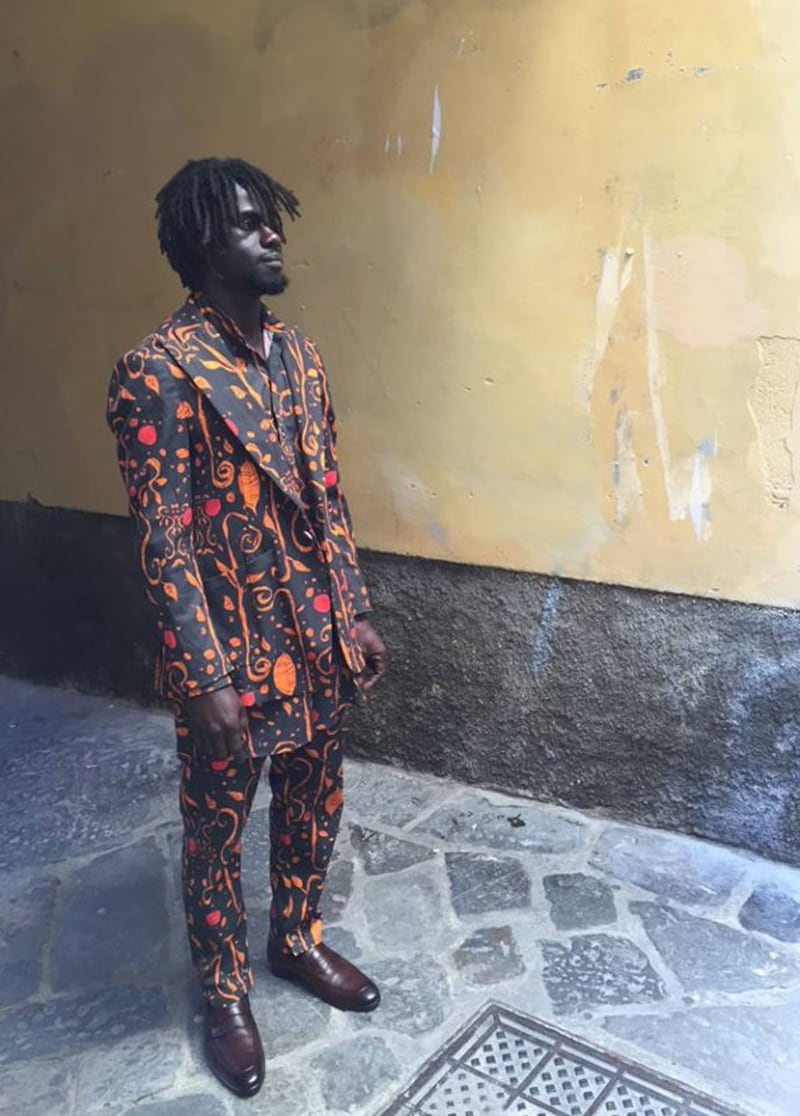 Pitti Uomo, profughi in passerella 8