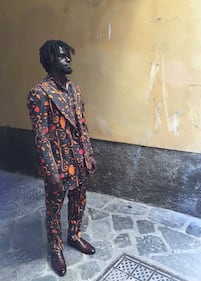 Pitti Uomo, profughi in passerella 8