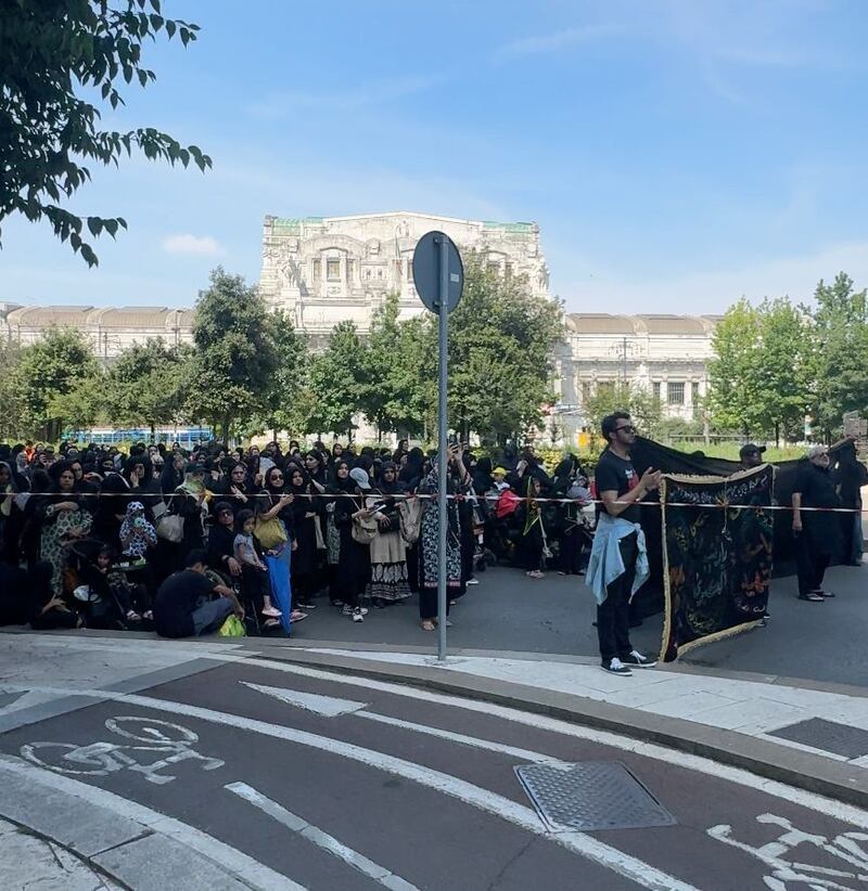Milano, il grande raduno musulmano 9
