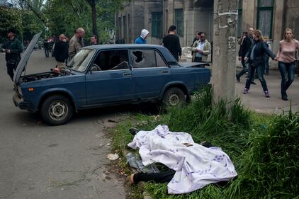 Morti e feriti negli scontri a Mariupol 1