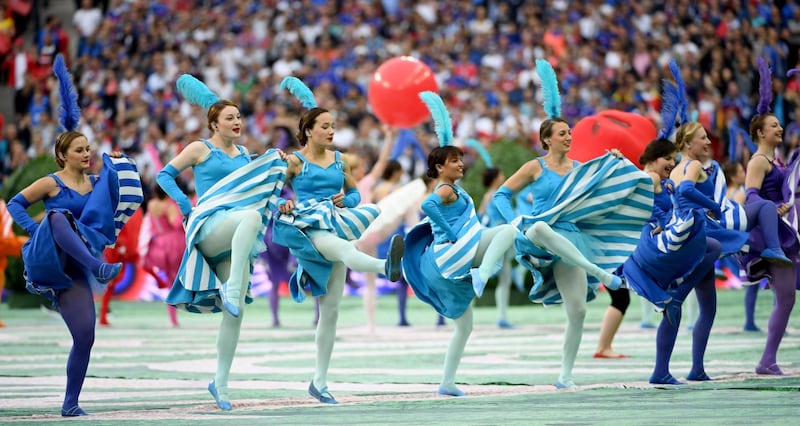 La cerimonia d'apertura di Euro 2016 2