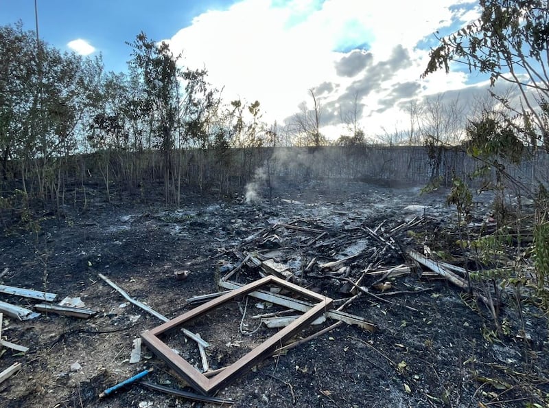 incendio Centocelle