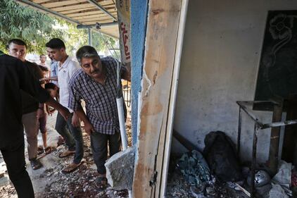 Scuola Onu colpita in un campo rifugiati a Gaza 4