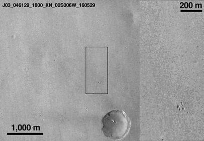 Così la sonda Schiaparelli ​si è schiantata su Marte 2