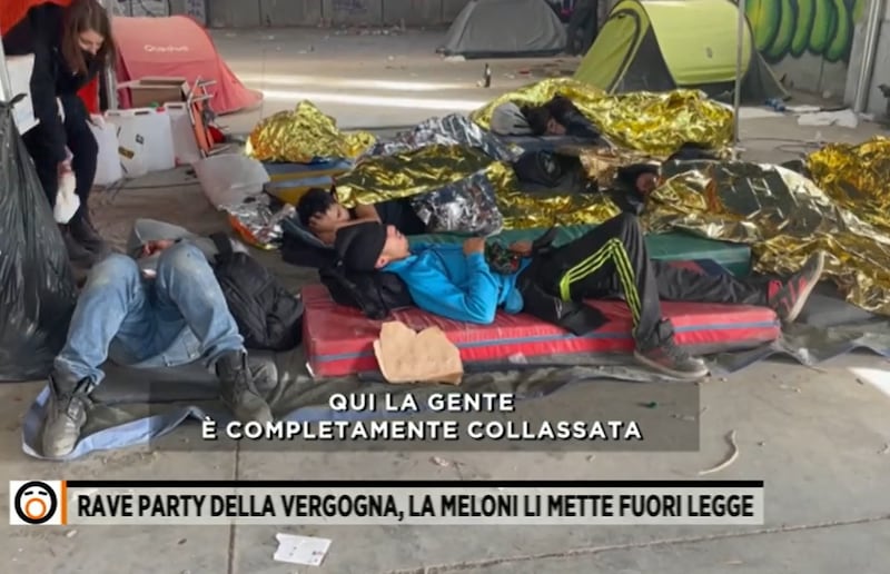 Rave party, le immagini choc tra droga e alcol 6