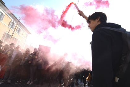 Studenti e prof dicono no alla "buona scuola" 3