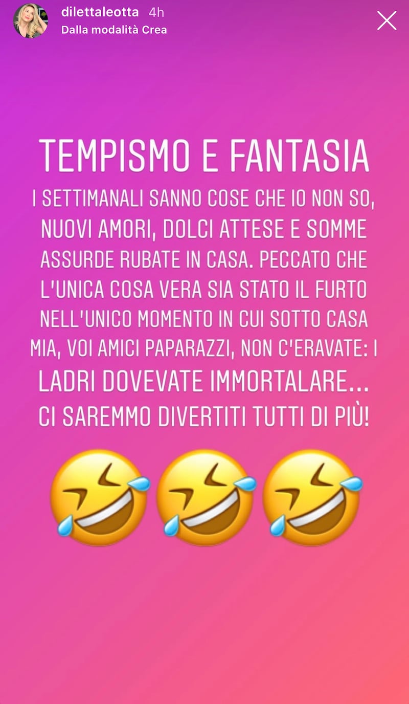 Diletta Leotta su Instagram