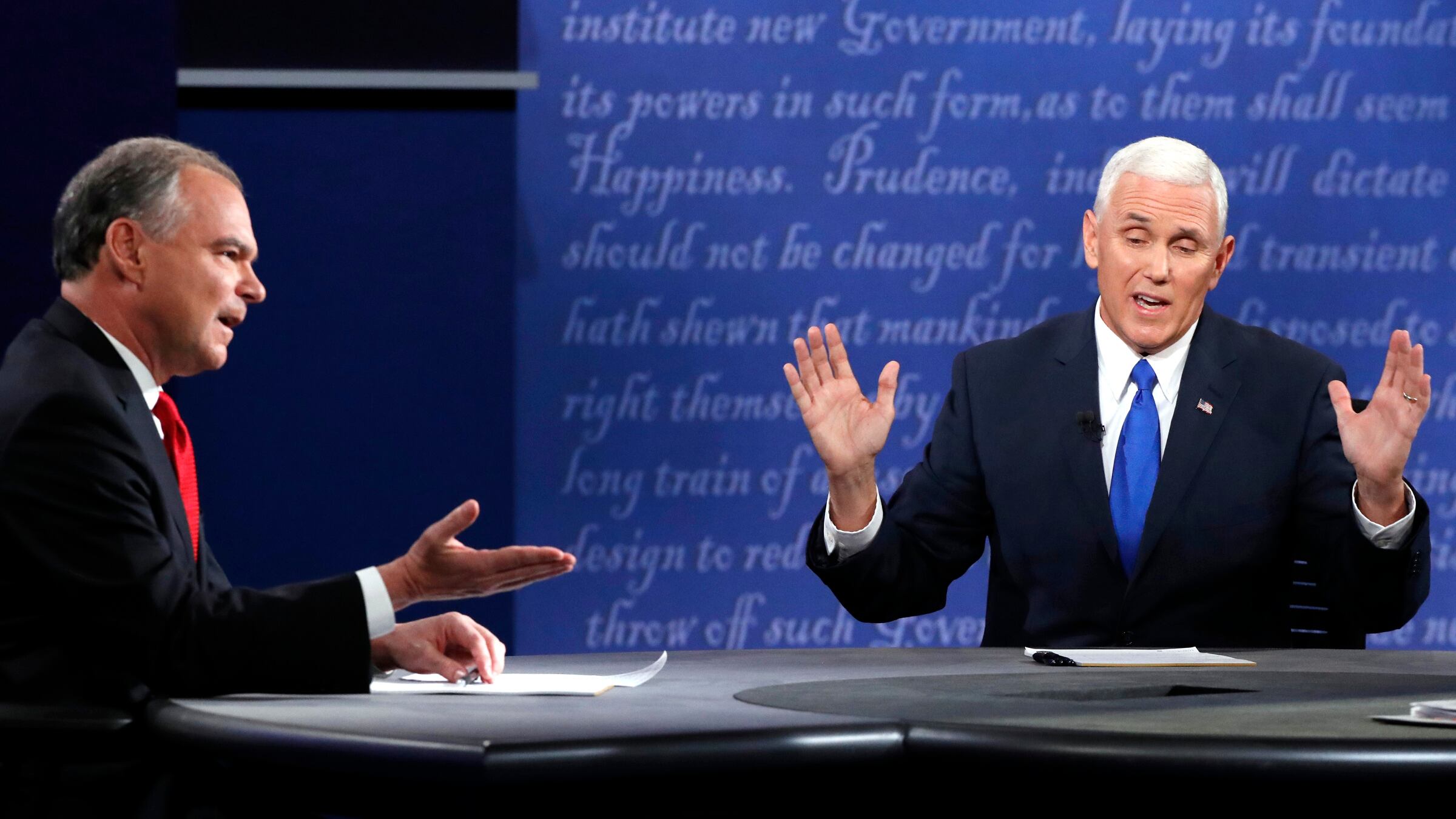 Usa 2016, duello in tv tra i candidati alla vicepresidenza. Vince il repubblicano Pence