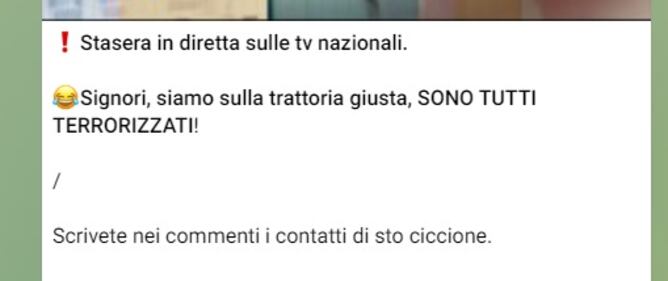 Le chat dei no vax, tra  1