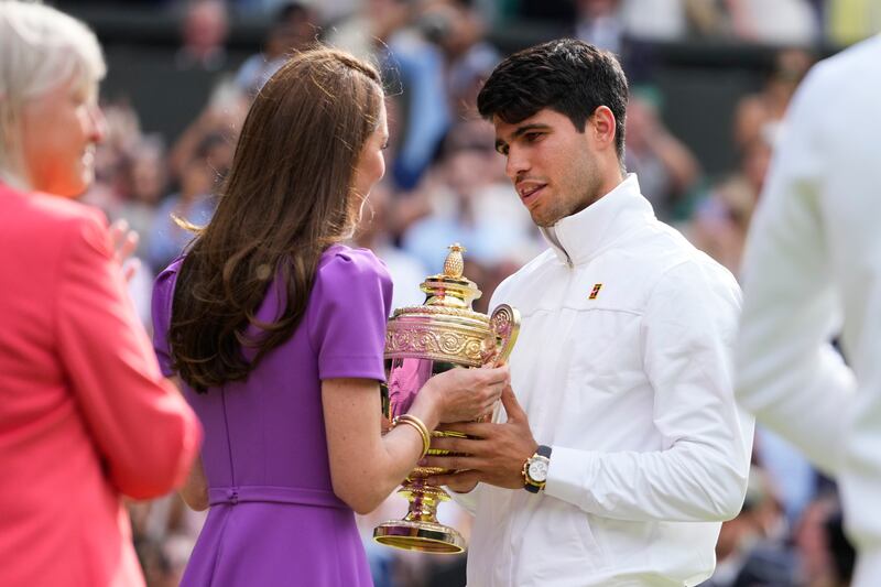 Kate Middleton al torneo maschile di Wimbledon 2024  4