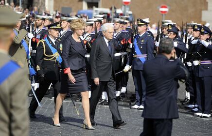 La cerimonia all'Altare della Patria 14
