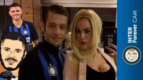 Valentino Rossi e la fidanzata sbertucciano Icardi e Wanda. Li imitano per Carnevale