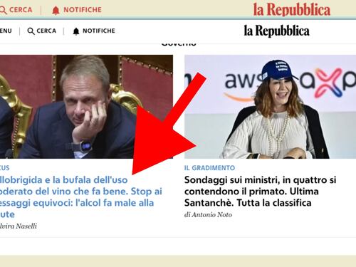 Figuraccia di Repubblica sul vino, sondaggio pro-Meloni e Buttafuoco: quindi, oggi...