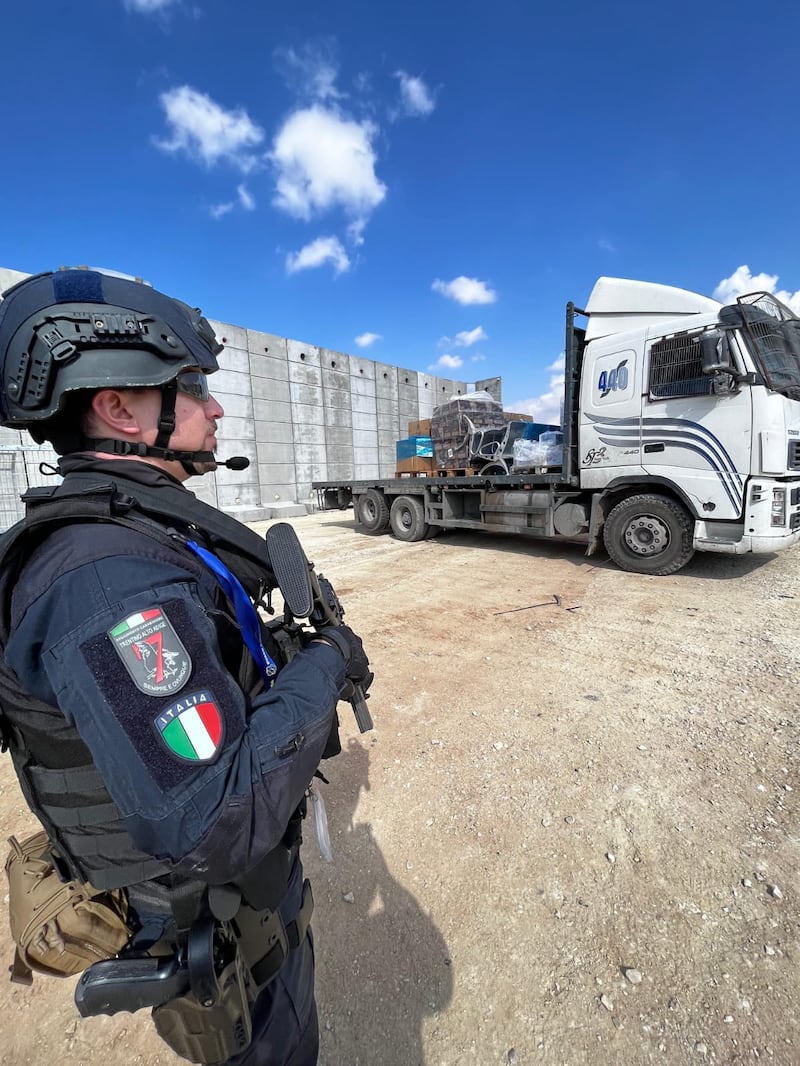 Al via la missione Eubam, inostri Carabinieri schierati al valico di Rafah 3
