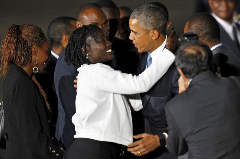 Obama in Kenya: incontra la sua sorellastra 3