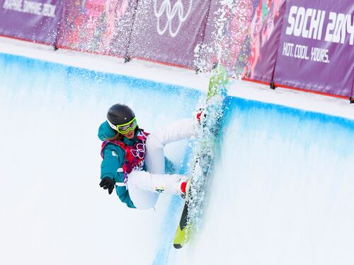 Sochi, qualificazione dello snowboard Halfpipe femminile
