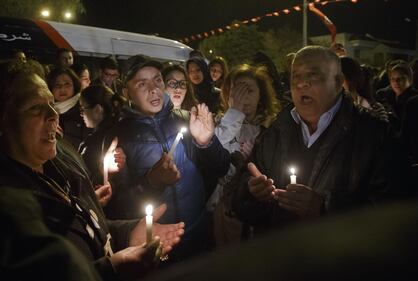 Veglia a Tunisi dopo gli attentati 2