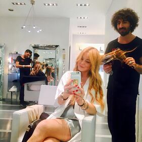 Lindsay Lohan, la sexy attrice con i capelli rossi 9