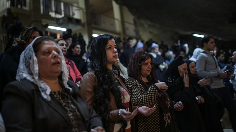 Egitto, la messa di Natale alla Chiesa di San Simeone 7