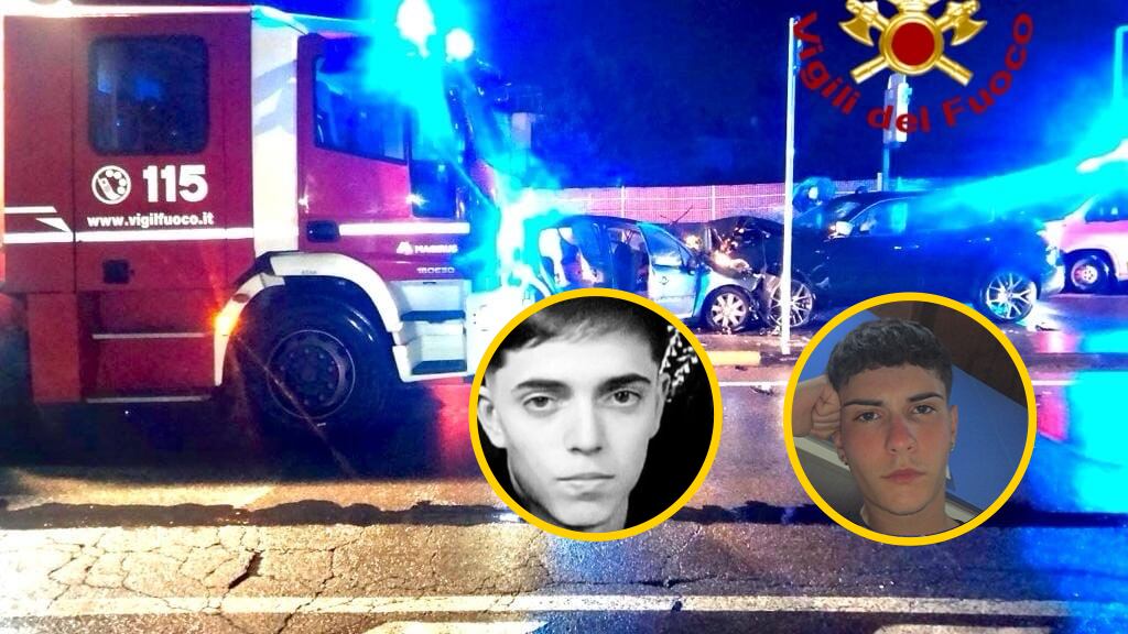 La rotatoria, il viale contromano e lo schianto sul Maserati: morti due 19enni