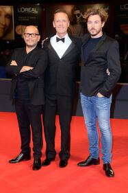 Rocco Siffredi e famiglia alla Mostra del Cinema di Venezia 35