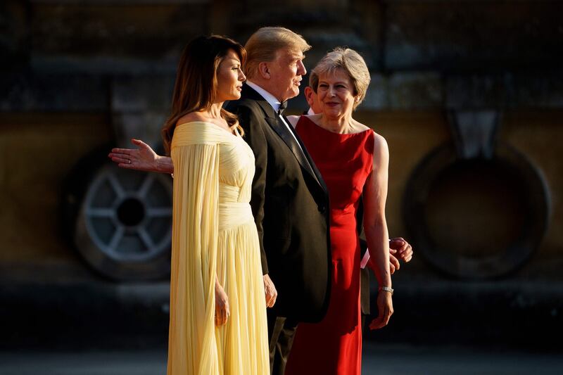 Melania Trump nel Regno Unito 7