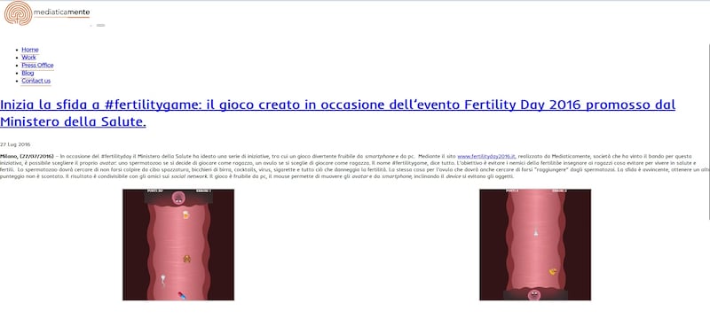 fertility day game