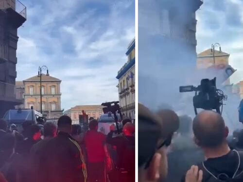 Scontri tra polizia e manifestanti a Napoli: i centri sociali caricano gli agenti e piangono sui social