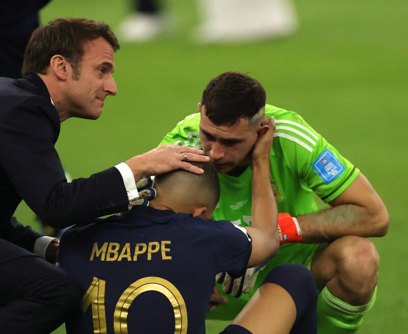 Macron e Mbappé