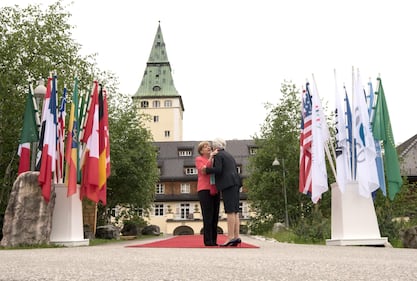 I leader del G7 immersi nella natura della Baviera 5