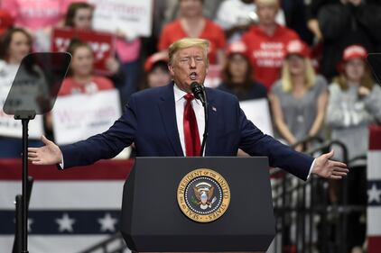 Elezioni Usa 2020, Donald Trump in campagna elettorale a Charlotte 6