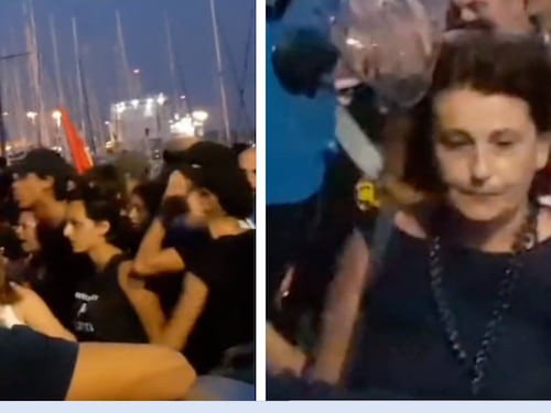 Altra clip contro il giudice: è lei che guida la protesta