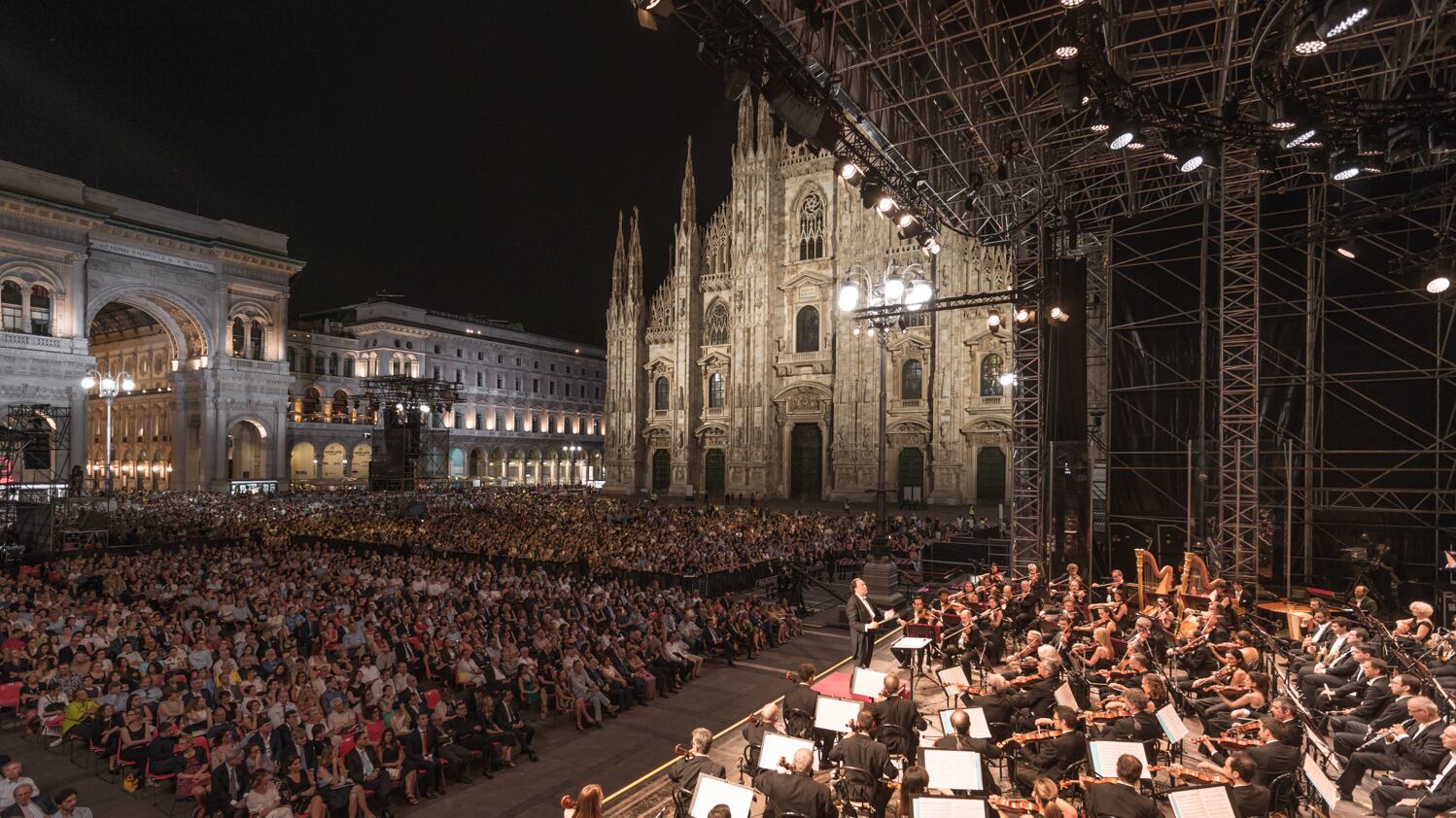 Filarmonica della Scala: maxi concerto in piazza