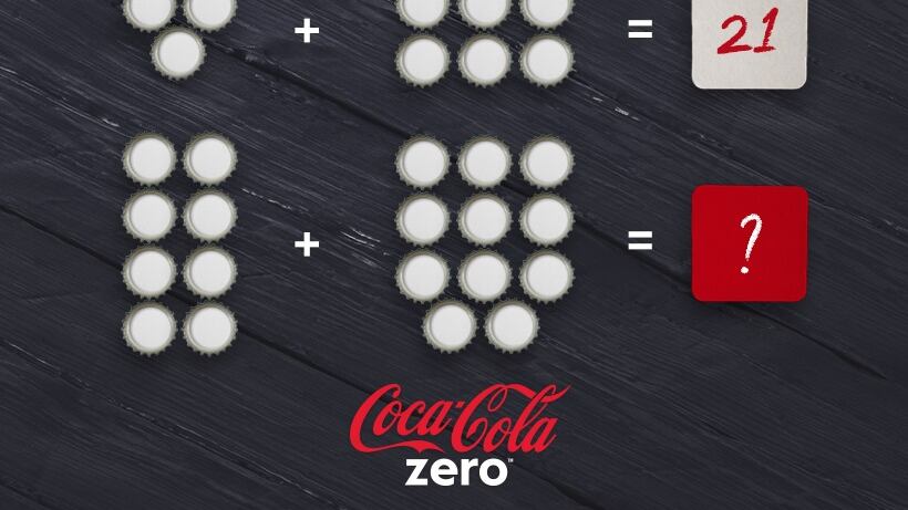 Rompicapo matematico, Coca-Cola ci riprova con un enigma più difficile