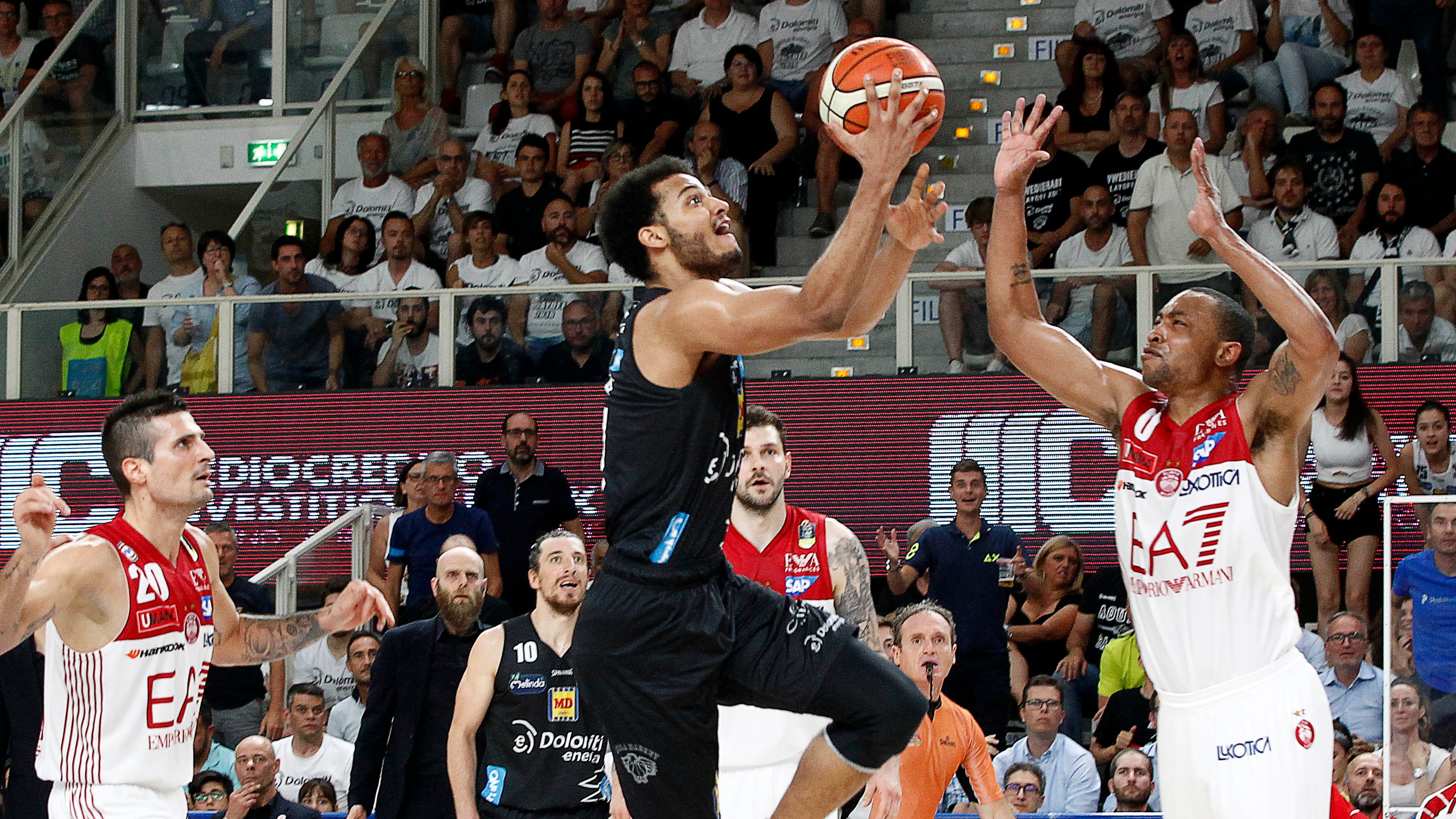 Goudelock stoppa il sogno di Trento