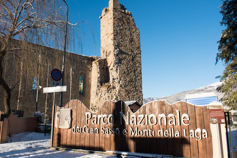 La neve è caduta su Amatrice 11