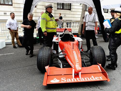 La grande festa del Formula 1 live London