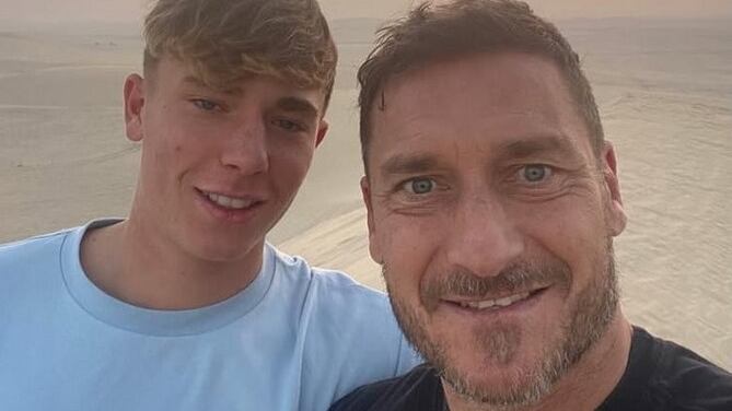Problemi fra Totti e il figlio Cristian? Fra i due ci sarebbero tensioni