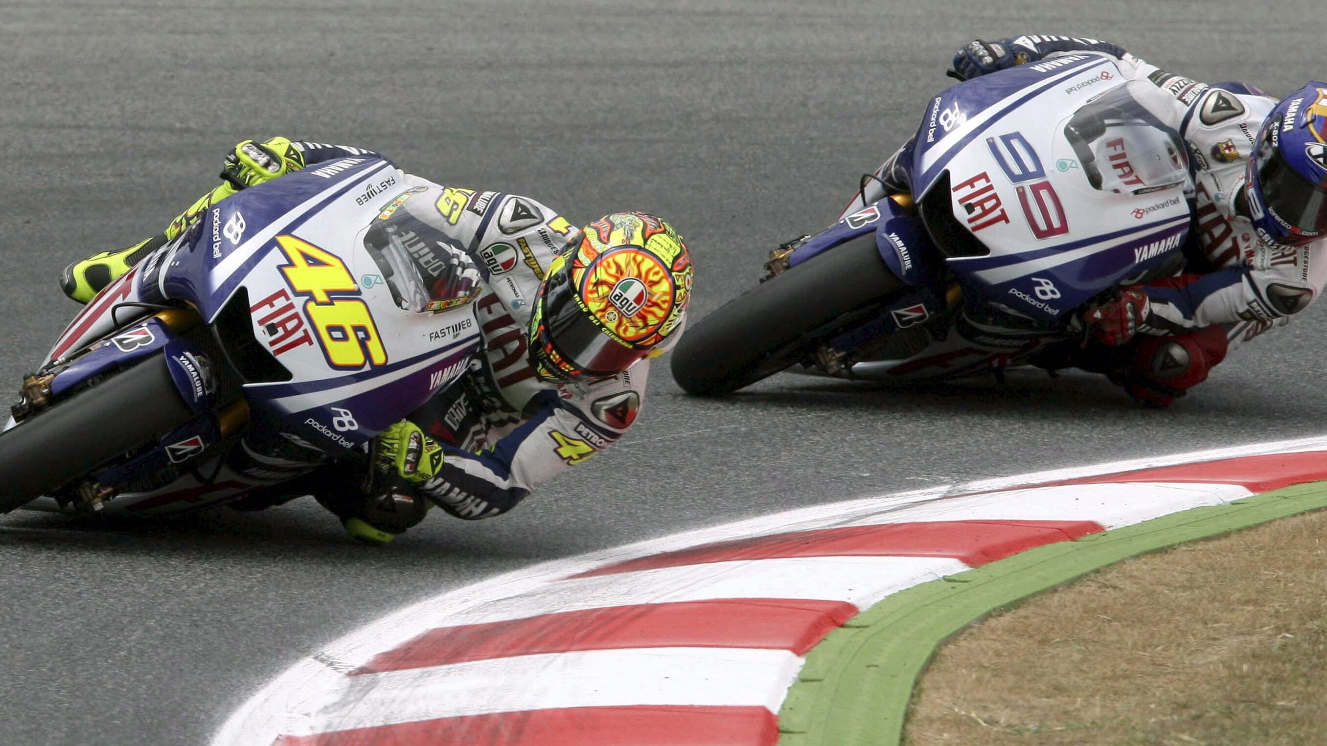 "Cosa ha fatto Valentino": il duello Rossi-Lorenzo a Catalunya 2009