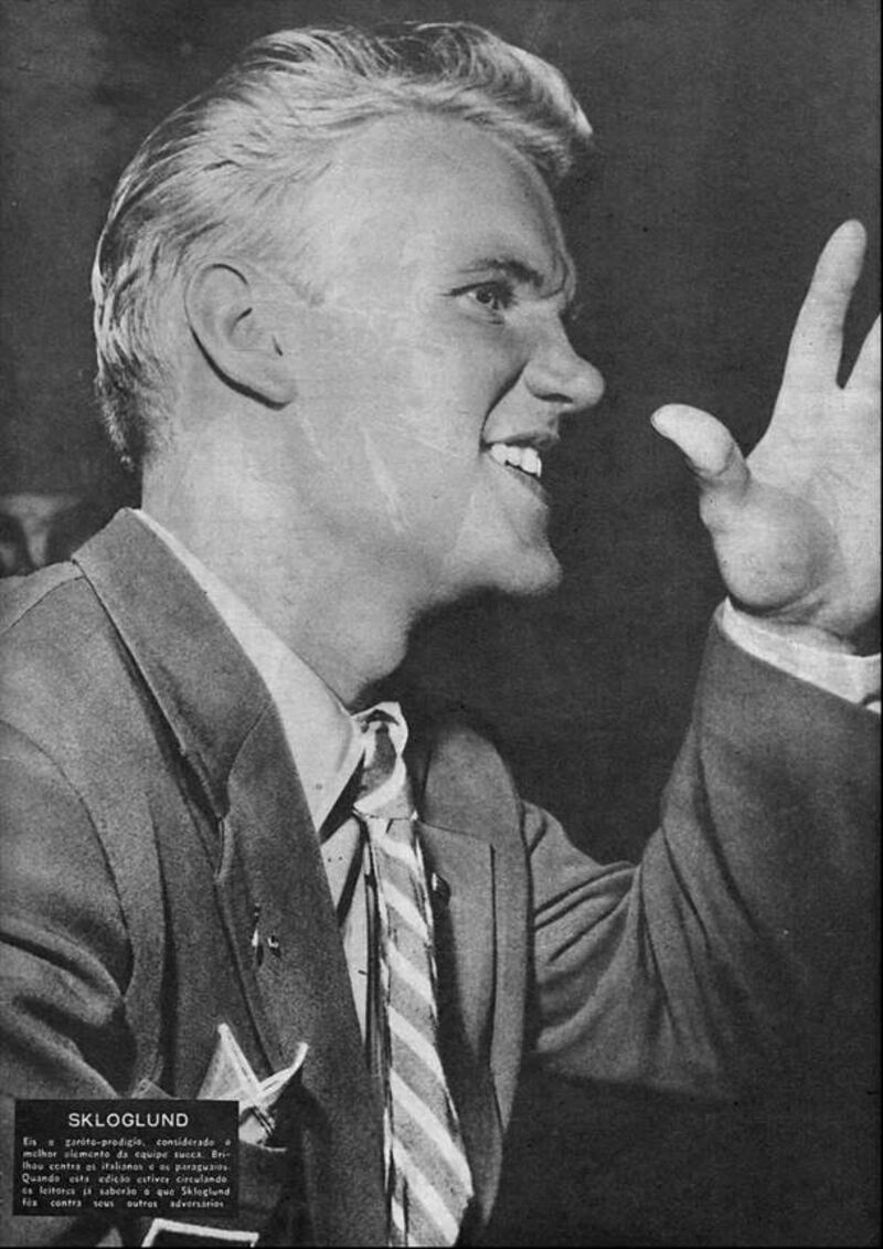 Lennart Skoglund nel 1950