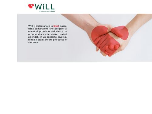Will, la piattaforma per il volontariato dei dipendenti Sisal