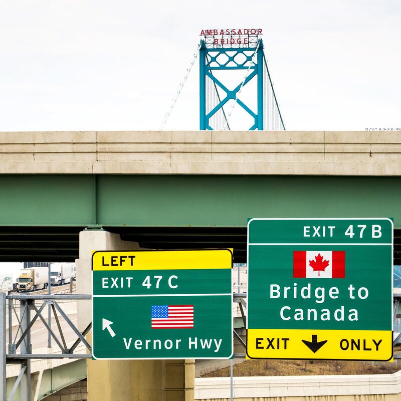 Confine tra Usa e Canada