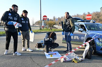 L’area di servizio scenario della sparatoria alle porte di Ivrea 8