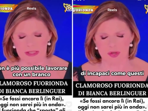 Striscia, nuovi fuorionda di Berlinguer: "Branco di incapaci". Poi la confessione sulla Rai